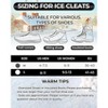 Crampons, Ice Cleats for Shoes and Boots with 28 Spikes, Ice Snow Traction Cleats - 3 of 4