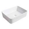Vynxaria 24 in. Single Suspended White Oak Plywood Bath Vanity with White Flat Stone Counter KD-PACKING Ready to Assemble - 4 of 4
