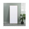Elegant Lighting Soft Corner Metal Rectangle Mirror 32x72 Inch in Brass - 2 of 4