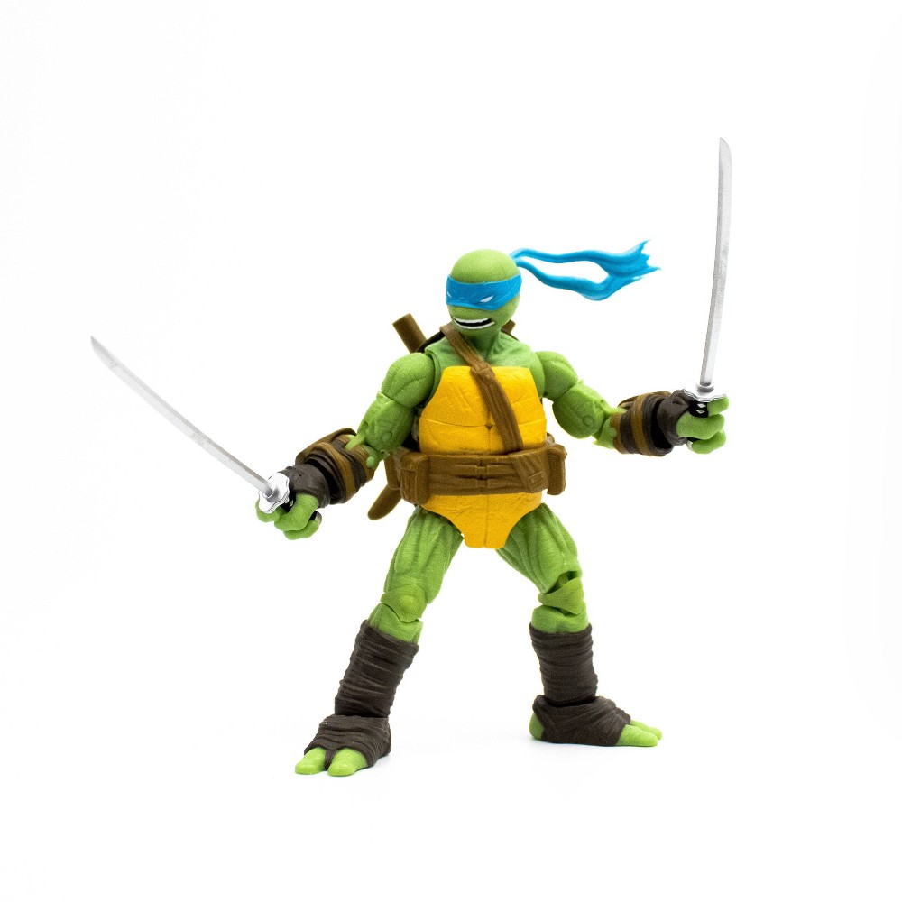 The Loyal Subjects Teenage Mutant Ninja Turtles BST AXN Leonardo Comic Heroes 5" Action Figure