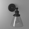 Innovations Lighting Cone 1 - Light Sconce in  Oil Rubbed Bronze - image 4 of 4