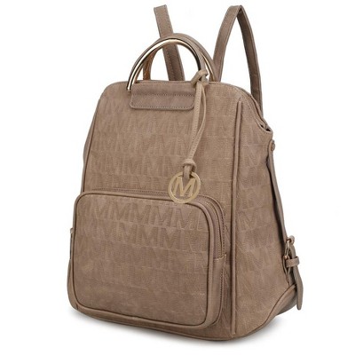 MKF Collection Torra Milan “M” Signature Trendy Spacious Backpack by Mia K