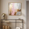 Art Remedy One Shade of Pink Glam Colorful Pastel Abstracts Framed - 2 of 4
