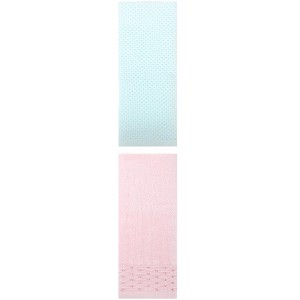REGALWOVEN Cotton Soft Absorbent Hand Towel for Bathroom Kitchen Hotel Spa 14" x 30"/13" x 30" 2 Pcs - 1 of 4