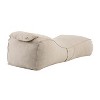 Christopher Knight Home Maeve Outdoor Modern Versatile Bean Bag Lounge Chair with a Pillow( Set of 2) - 4 of 4