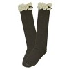 Wrapables Lace Ruffles and Bow Knee High Girl Socks (Set of 5) - 4 of 4