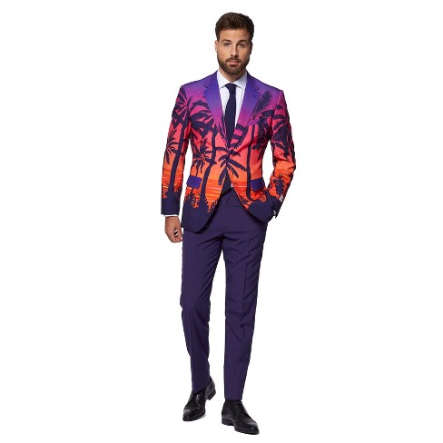 Opposuits Men's Suit - Fancy Fish - Blue - Size: Us 52 : Target