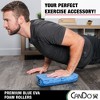 CanDo Premium Blue Marble EVA Foam Roller for Muscle Restoration, Massage Therapy, Sport Recovery and Physical Therapy - 3 of 4