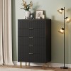 Acekool 5-Drawer Modern Dresser with Gold Handles, Large Storage Chest for Bedroom, Living Room, Hallway Organizer - 3 of 4