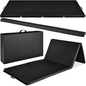 Best Choice Products 10ftx4ftx2in Folding Gym Mat 4-Panel w/ Carrying Handles & Folding Balance Beam - 1 of 4