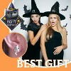 Spooky Glowing Halloween Earrings - Cute Animal Bite Studs That Shine in the Dark, A Playful & Unique Party Accessory - 4 of 4