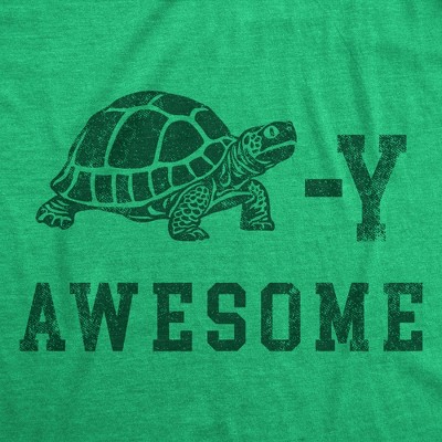 Мужские футболки Crazy Dog T-Shirts, Inc. Mens Funny T Shirts Turtley Awesome Sarcastic Turtle Graphic Novelty Tee for Men - Crazy Dog Men's T Shirt for Animal Lovers Green M — фото 2
