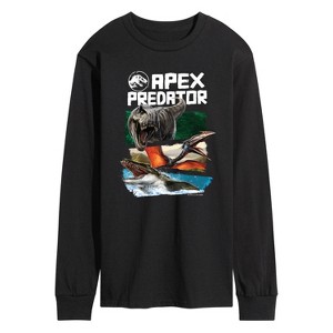 Men's - Jurassic World: Rebirth - Apex Predator Long Sleeve Graphic T-Shirt - 1 of 3