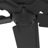 Hunter 44" Terrace Cove Ceiling Fan Matte Black Finish - 5 Blades, Damp Rated, Pull Chain Control, Modern Outdoor Design - 2 of 4