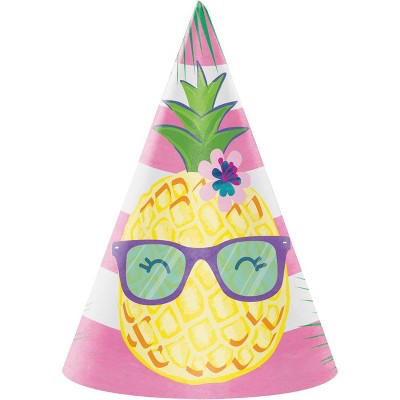 24ct Pineapple Party Hats