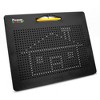 PICASSO-TILES 2-in-1 Magnetic Drawing Board Toy 12x10 Large Magnet Tablet Pad with 2 Facings Alphabet, Erasable & Reusable Learning Writing Playboard - 2 of 4