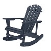 Saint Birch Adirondack Wooden Rocking Chair - 4 of 4