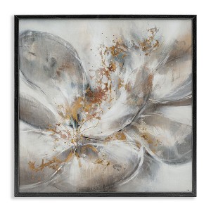 Stupell Industries Abstract Flower Bloom Painting, 12" x 12" - 1 of 4
