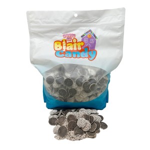 Blair Candy - Dark Chocolate Nonpareils – Dark Chocolate Discs with Sprinkles - Available in 1, 2, 3, and 5 Pound Resealable Bags - 1 of 4