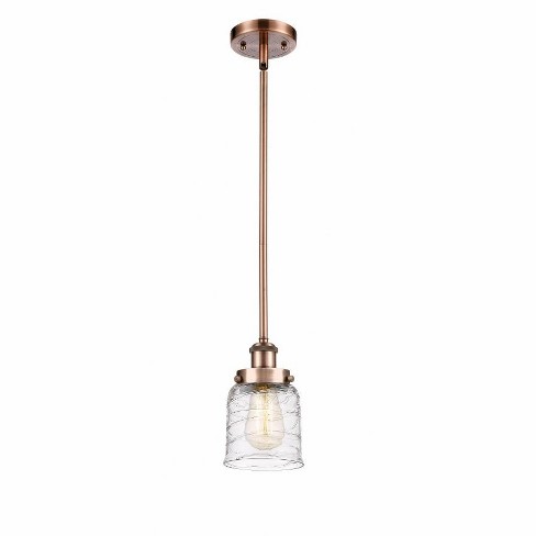 Innovations Lighting Bell 1 - Light Pendant in  Antique Copper - image 1 of 1