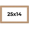 PosterPalooza | Weathered Yellow Picture Frame - UV Acrylic, Backing Board, Hanging Hardware Included - 2 of 4