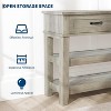 Multi-Tier Organization: Three tiers provide extra surface area for displaying decor, plants, or photos while keeping your space tidy and inviting. - 3 of 4