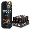 Steaz Antioxidant Brew Organic Yerba Mate Tea 16 Oz Pack of 12 (Peach Please) - 4 of 4