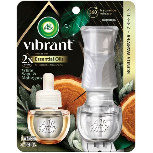 Air Wick Vibrant Scented Oil Air Freshener Kit - White Sage