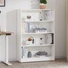 Sevobal Decorarive Bookshelf Large Bookshelf for Bedroom Library Office Bookcase for Living Room, White, 33"*11.6"48" - 2 of 4