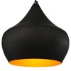 CWI Lighting Dynamic 1 Light Down Pendant With Black Finish - 2 of 4