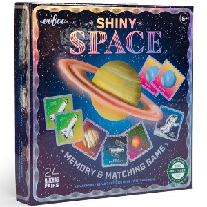 eeboo: Memory & Matching Game Shiny Space - 1 of 4