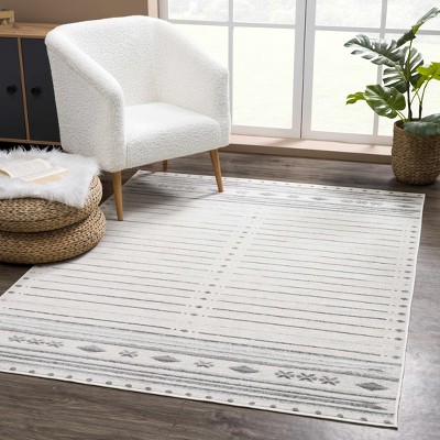 Hauteloom Tigri Aztec Ivory & Gray 2325 Area Rug