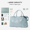 Large Sport Gym Tote for Women, Waterproof Carry On Overnight Bag with Wet Pocket, Airplane Travel Ready - 3 of 4