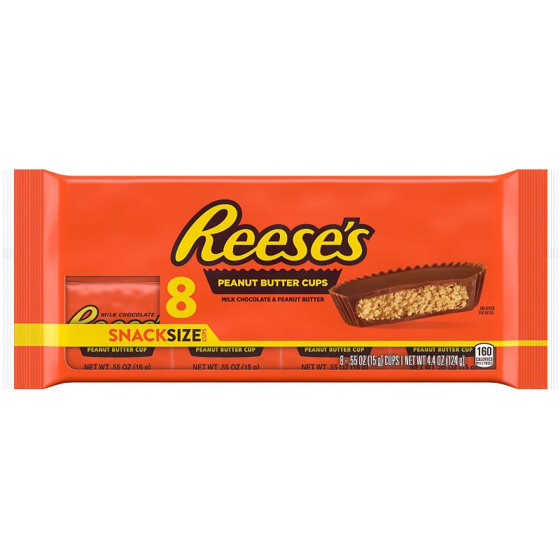 Reese&#39;s Peanut Butter Snack Size Cups Bag - 4.4oz/8ct, 2 of 8