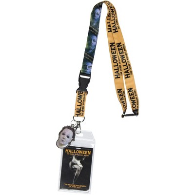 Halloween The Curse Of Michael Myers Lanyard Clear Id Badge Holder ...