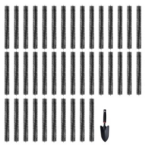 VEVOR Gutter Brush, 120 Feet Total Length 4.33 inch Diameter Gutter Cleaning Tools, Ground-Level Gutter Brush Leaf Guard for 5 Inch Gutters, Black - 1 of 4