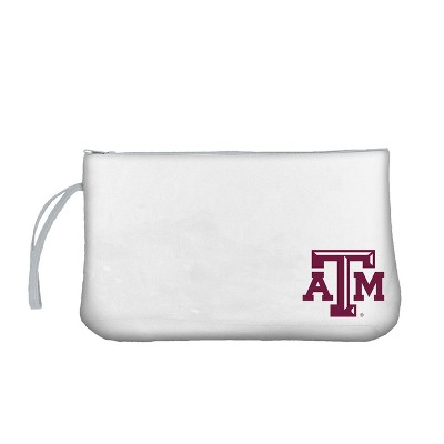 NCAA Texas A&M Aggies Clear Zip Closure Wristlet