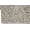 Bell Flower Collection Cotton Floral Pattern Tufted Bath Rug Set Pack of 2 - Home Weavers - 3 of 4