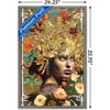 Trends International Jena DellaGrottaglia: Cosmic Zodiac - Virgo Framed Wall Poster Prints - 3 of 4