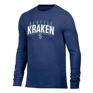 NHL Seattle Kraken Men's Long Sleeve T-Shirt - 1 of 3