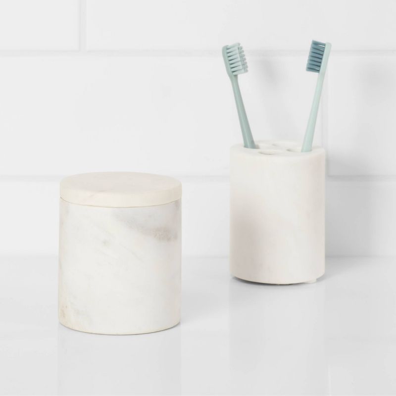 Marble Canister White - Threshold&#8482;, 2 of 7