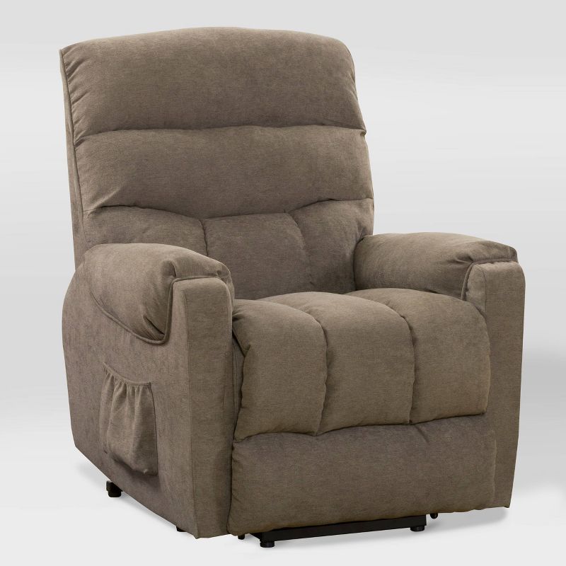 Dallas Power Lift Assist Upholstered Recliner - CorLiving, 1 of 13