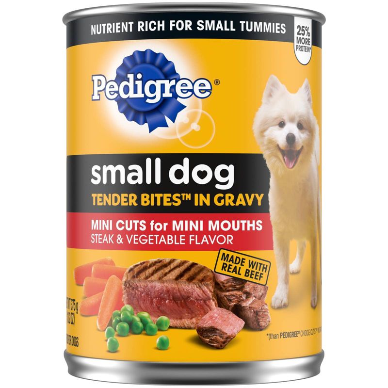 Pedigree Tender Bites in Gravy Wet Dog Food - 13.2oz
, 1 of 6