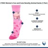 CTM Women's Fun and Cute Novelty Animal Socks (1 Pair) - 2 of 4