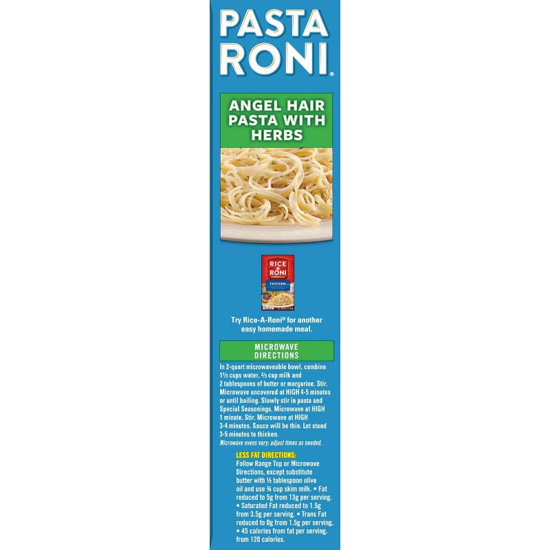 Pasta Roni Angel Hair Pasta with Herbs - 4.8oz, 3 of 6