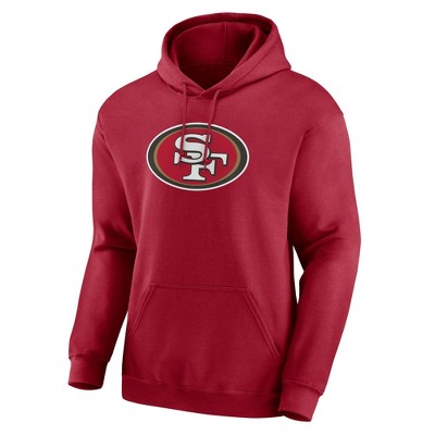 NFL TEAM APPAREL SAN FRANCISCO 49ERS PULLOVER SWEATSHIRT HOODIE ~ CHOOSE  SIZE