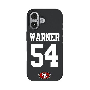 NFL San Francisco 49ers Players Game Tactic Bump Cell Phone Case for Apple iPhone 17 Series - 1 of 4