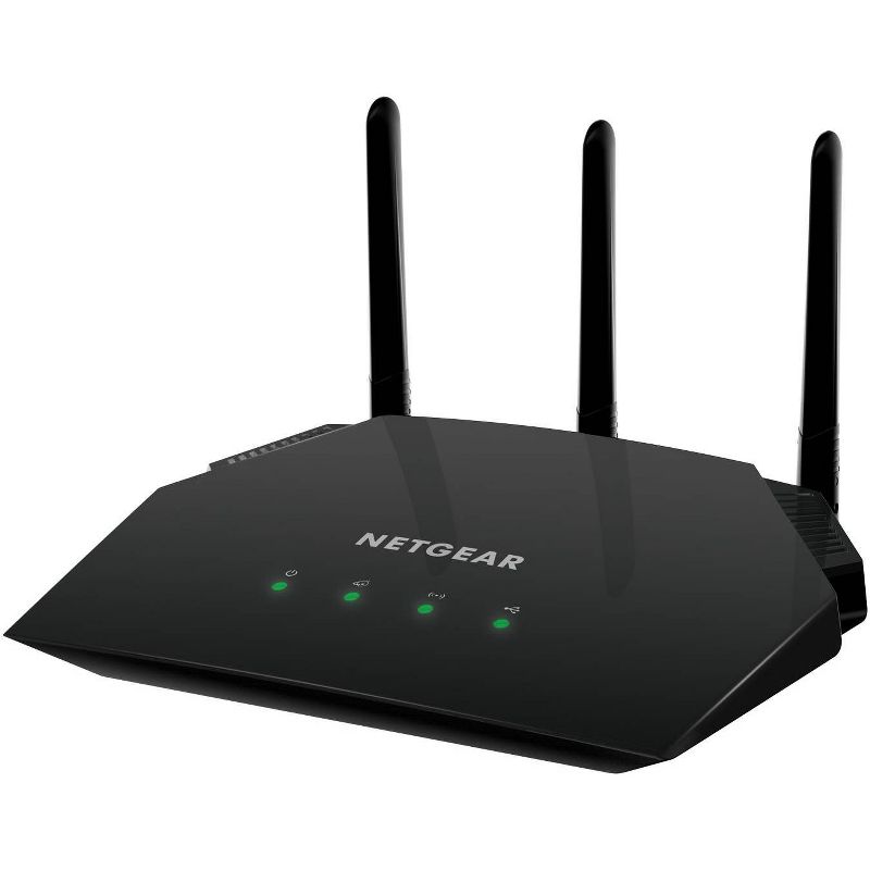 Netgear AC1750 Smart WiFi Router - 802.11 AC Dual Band Gigabit - Black (R6350-100NAS), 2 of 4