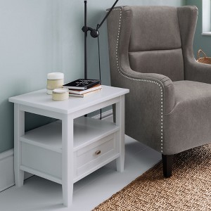 NicBex Vintage Coffee Table with Storage,2-Tier Table with Shelf and Drawer,Multi-Functional Table for Living Room and Bedroom - 1 of 4