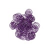 JAM Paper Colored Circular Paper Clips Round Paperclips Purple 2 Packs of 50 2187137B - image 4 of 4